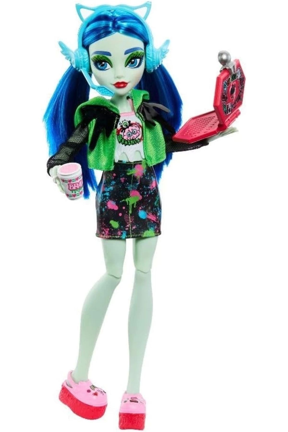 Gizemli Arkadaşlar Oyun Seti S3 Neon Frights Ghoulia Hnf81 - Görsel 3