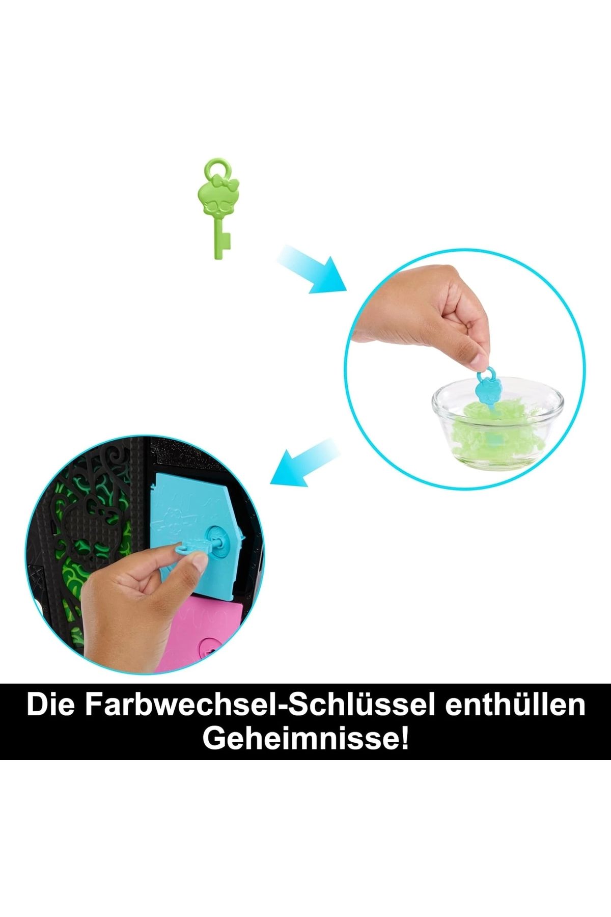 Gizemli Arkadaşlar Oyun Seti S3 Neon Frights Ghoulia Hnf81 - Görsel 4