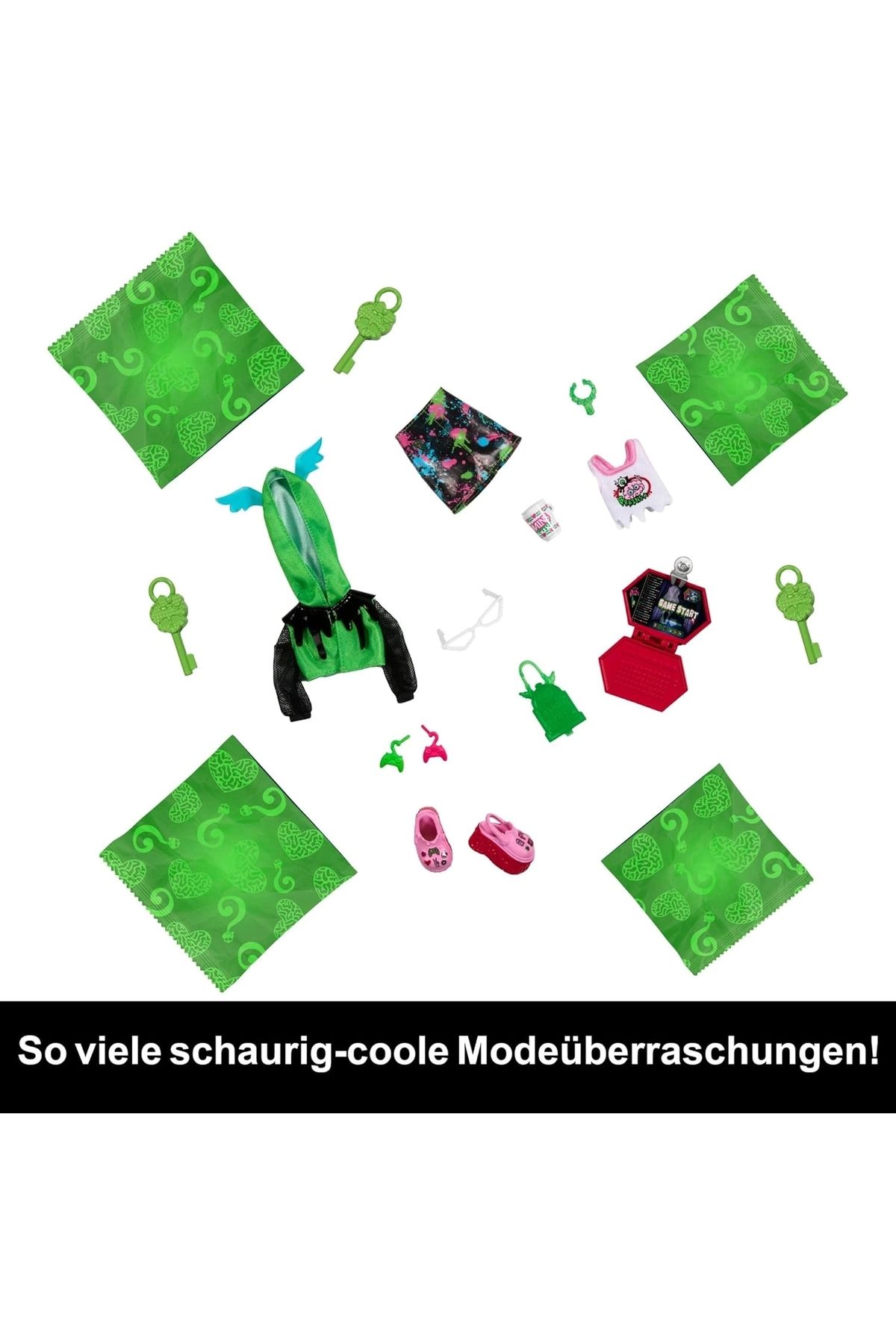 Gizemli Arkadaşlar Oyun Seti S3 Neon Frights Ghoulia Hnf81 - Görsel 5