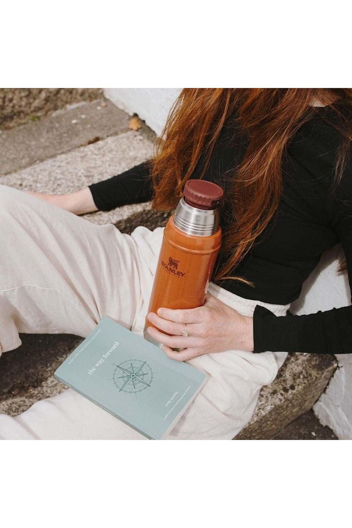 Klasik Vakumlu Paslanmaz Çelik Termos 0.75 LT - Görsel 3