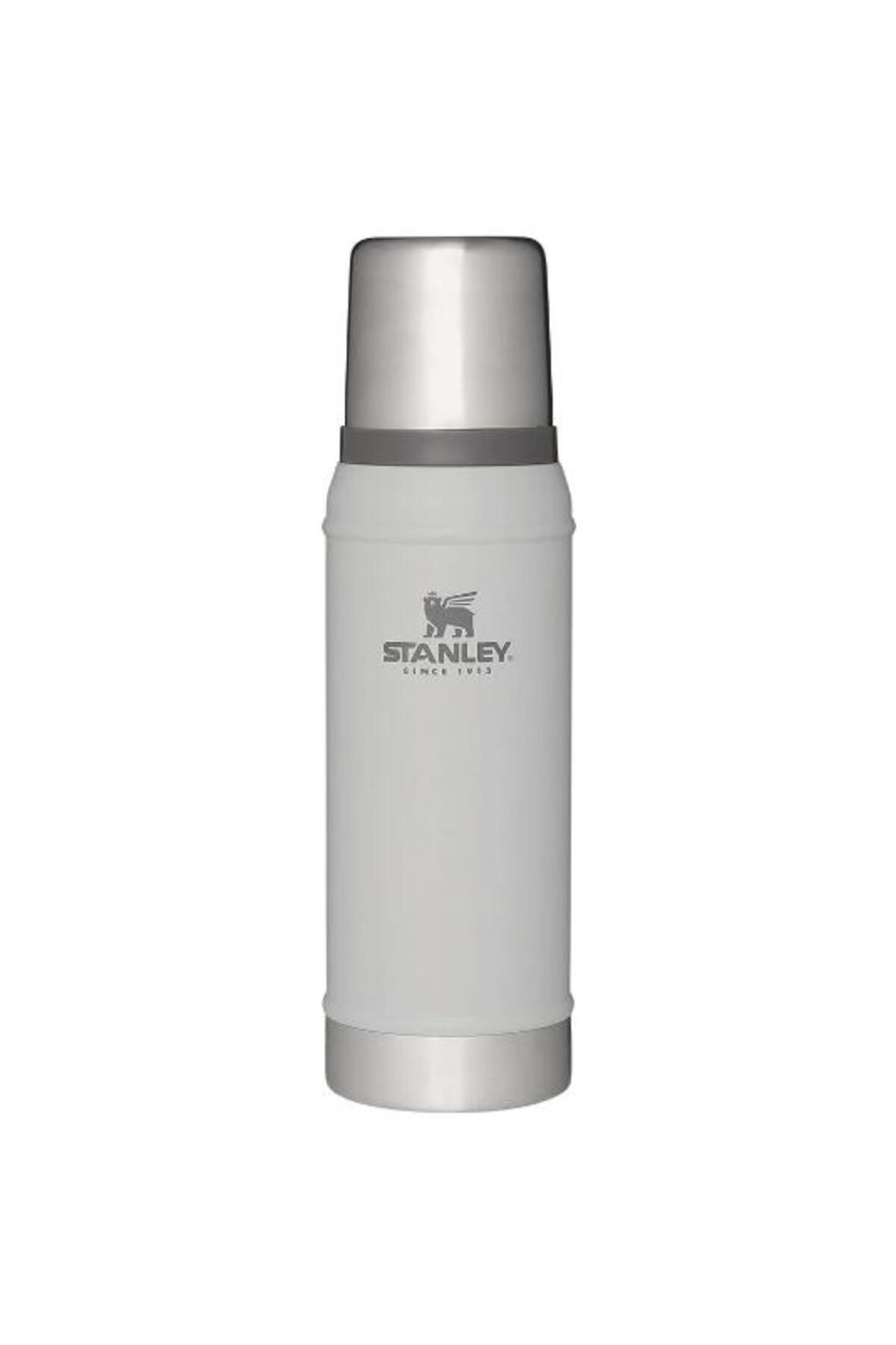 500.01.01.9313-Klasik Vakumlu Paslanmaz Çelik Termos 0.75 Lt Beyaz