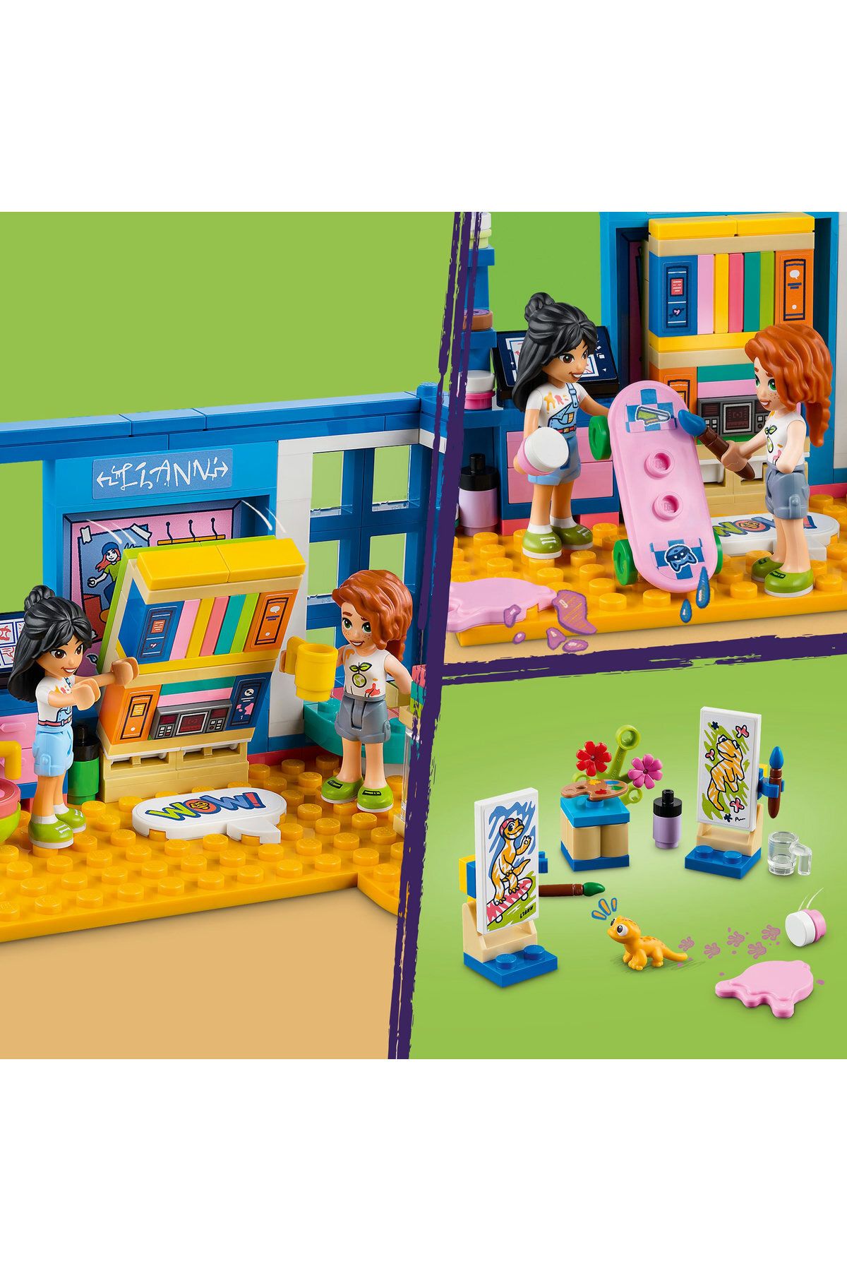 41739 Lego Friends - Liannnın Odası 204 parça +6 yaş - Görsel 7