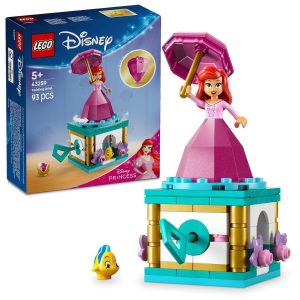 43259-® ǀ Disney Princess Dönen Ariel 43259 - 5 Yaş ve ÜzeriOyuncak Yapım Seti (93 Parça)