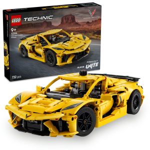 42205-® Technic Chevrolet Corvette Stingray 42205 - 9+ Araba İçeren Oyuncak Yapım Seti (732 Parça)