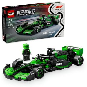 77247-® Speed Champions KICK Sauber F1® Team C44 Yarış Arabası 77247-10+ Oyuncak Yapım Seti(259 Parça)