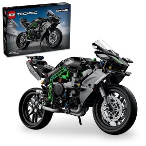 42170-® Technic Kawasaki Ninja H2R Motosiklet 42170 - 10 Yaş ve Üzeri İçin Yapım Seti (643 Parça)