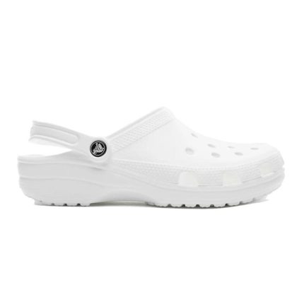 Classic Beyaz Unisex Terlik