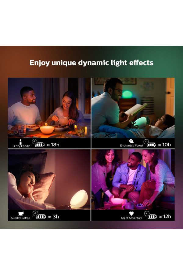 Hue GO V2 (Şarjlı, Taşınabilir, RGB Akıllı Lamba) - Görsel 6